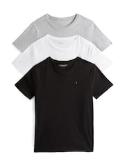 Нижнее белье Tommy Hilfiger с коротким рукавом 100% хлопковые футболки 3 в упаковке - Image 1 of 8