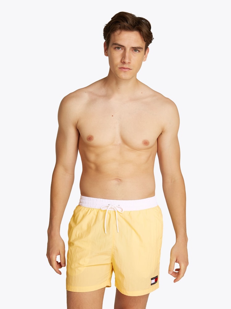 Плавки-шорты Tommy Hilfiger средней длины с завязками - Image 1 of 5