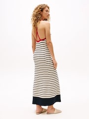 Tommy Hilfiger Cream x Sofia Richie Grainge Stripe Knit Dress - Image 2 of 4