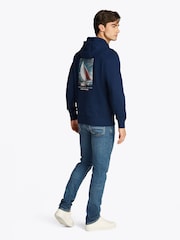Moletom com capuz Tommy Hilfiger Print 100% Hoodie - Imagem 3 de 6