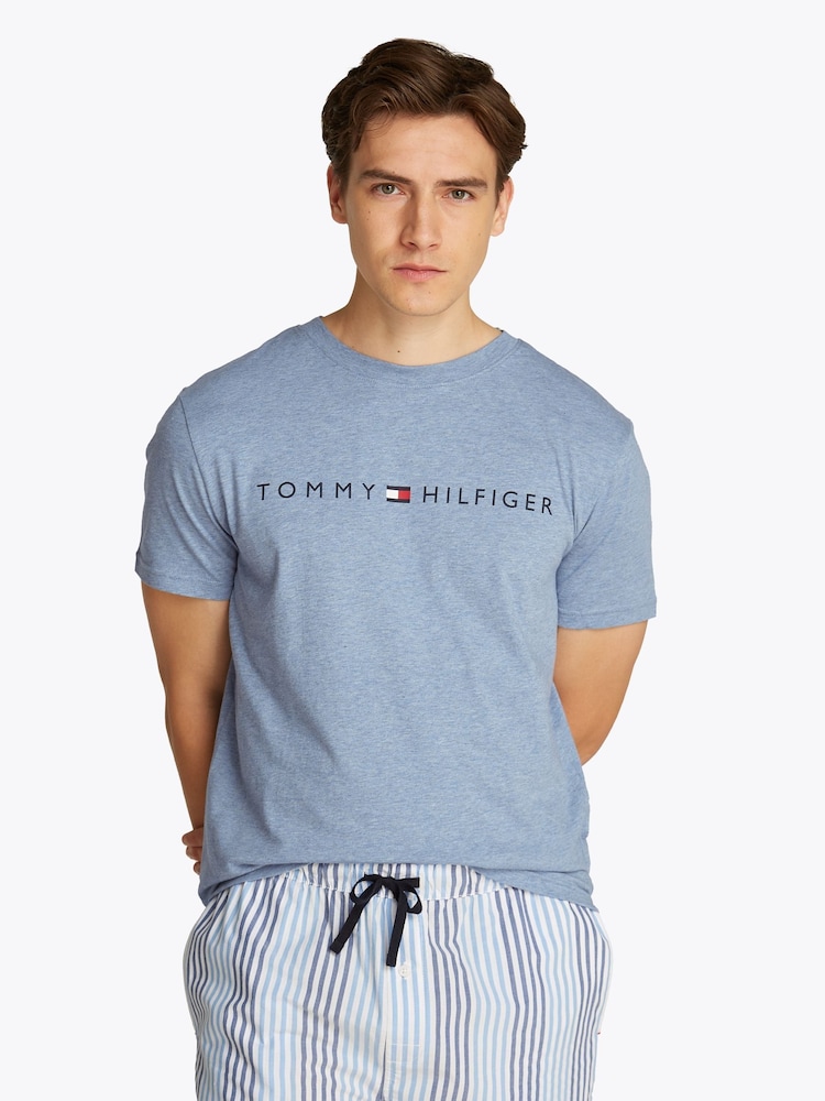 Tommy Hilfiger Blue Pyjama T-Shirt - Image 2 of 5