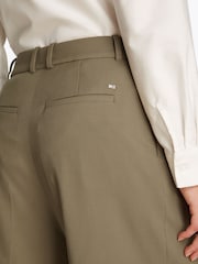Tommy Hilfiger Brown Core Relaxed Straight Trousers - Image 4 of 6
