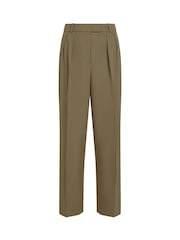 Tommy Hilfiger Brown Core Relaxed Straight Trousers - Image 5 of 6