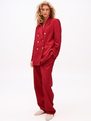 Tommy Hilfiger x Sofia Richie Grainge Tailored Wijde pijpen Broek - Image 2 of 7