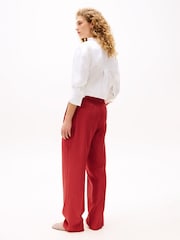 Tommy Hilfiger x Sofia Richie Grainge Tailored Wijde pijpen Broek - Image 4 of 7