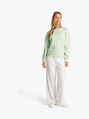 Tommy Hilfiger Green Regular Fit Modern Sweatshirt - Image 2 of 6