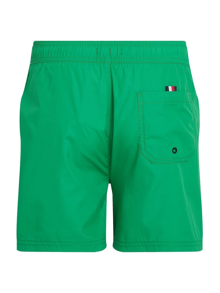 Tommy Hilfiger Green Medium Drawstring Swim Shorts - Image 2 of 2