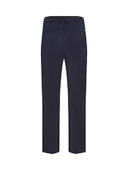 Tommy Hilfiger Blue Slim Straight Cotton Chino Trousers - Image 6 of 6