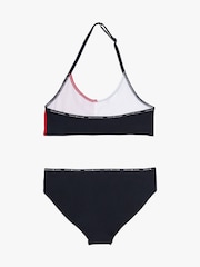 Tommy Hilfiger Blue Bralette Bikini Set - Image 2 of 3