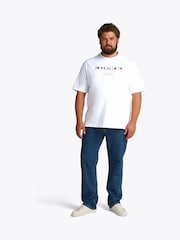 Tommy Hilfiger Plus Multi Flags 100% Cotton T-Shirt - Image 2 of 6