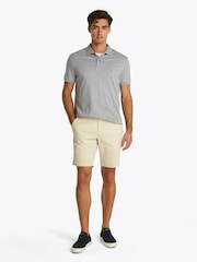 Tommy Hilfiger Grey Regular Fit 100% Cotton Polo Shirt - Image 2 of 6