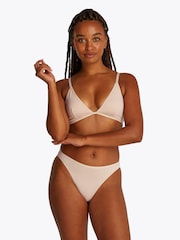 Tommy Hilfiger Cream Triangle Bra - Image 1 of 5