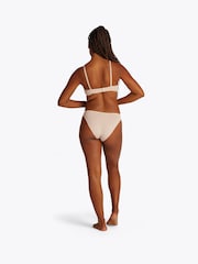 Tommy Hilfiger Cream Triangle Bra - Image 3 of 5