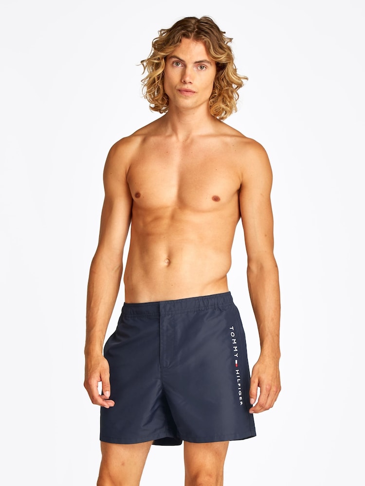 Tommy Hilfiger Blue Swim Trunks - Image 2 of 5 Tommy Hilfiger Blue Swim Trunks - Image 2 of 5