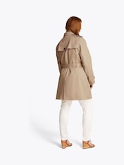 Tommy Hilfiger Brown Cirve Heritage Single Breasted Trench Coat - Image 3 of 6