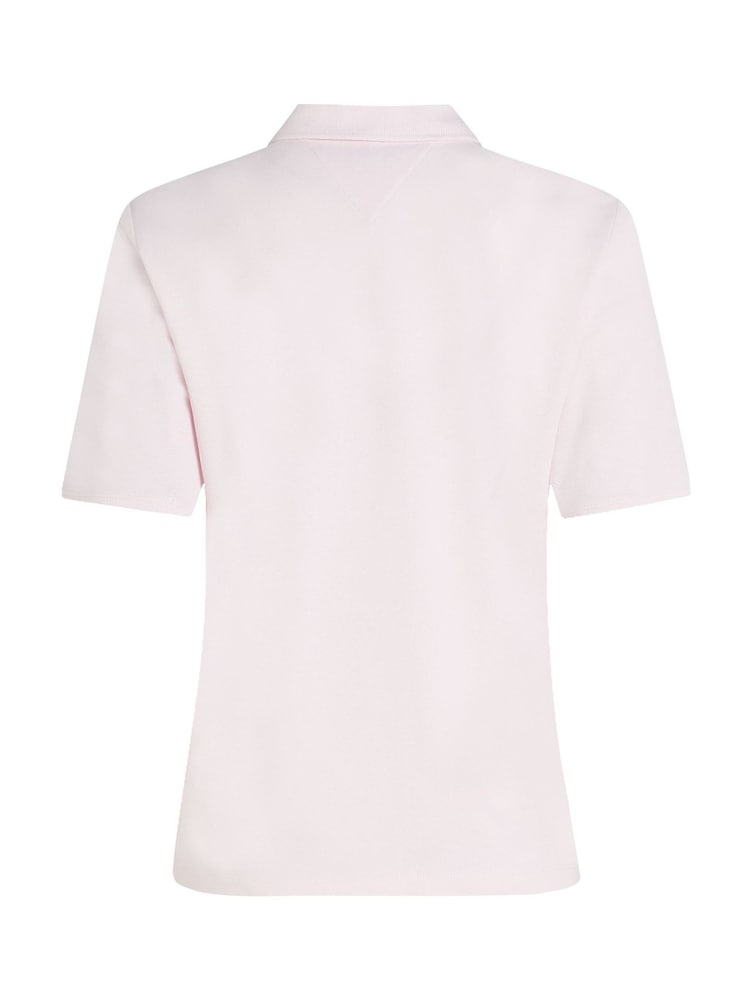 Tommy Hilfiger Pink 1985 Regular Fit Pique Polo Shirt - Image 6 of 6