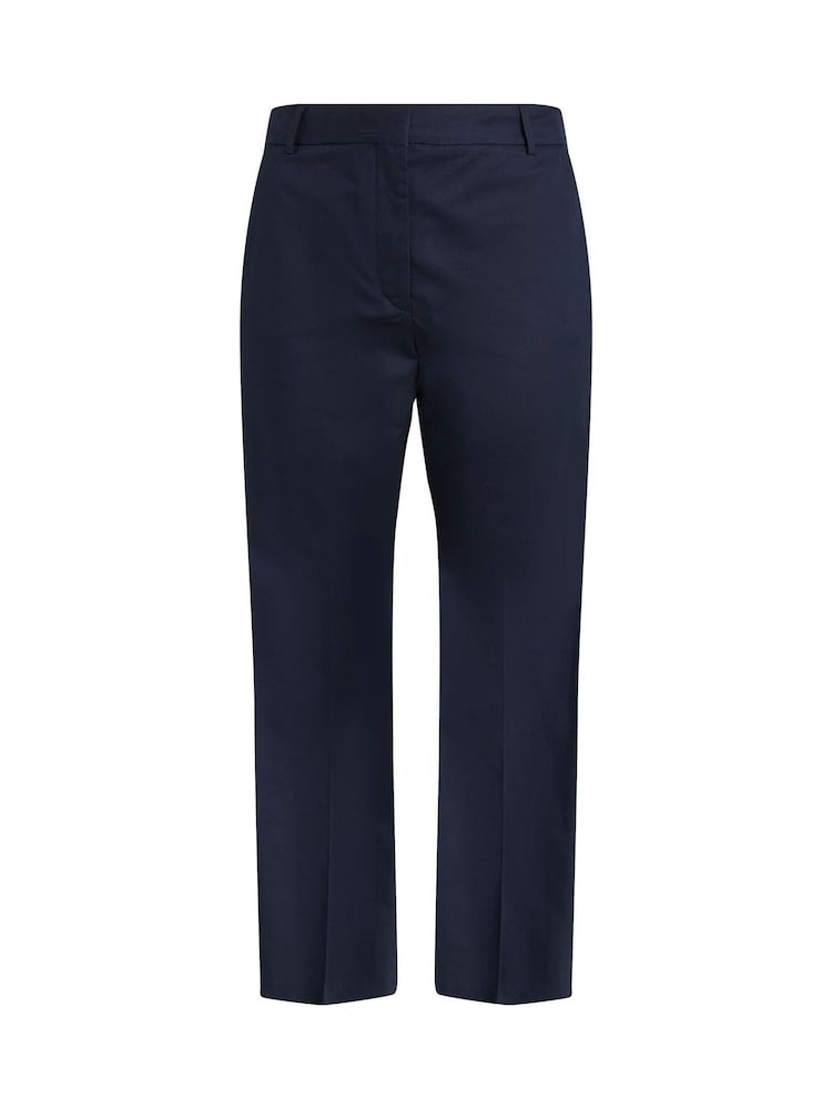 Tommy Hilfiger Blue Slim Curve Cotton Stretch Chino Trousers - Image 1 of 2