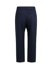 Tommy Hilfiger Blue Slim Curve Cotton Stretch Chino Trousers - Image 4 of 5
