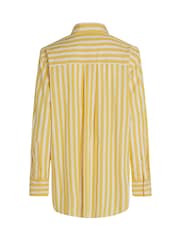 Tommy Hilfiger Yellow Easy Fit Essential 100% Cotton Poplin Shirt - Image 6 of 6