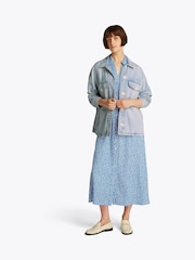 Tommy Hilfiger Oversized Denim Utility Jacket - Image 2 of 6