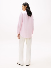 Tommy Hilfiger Pink Relaxed 100% Cotton Oxford Shirt - Image 3 of 4