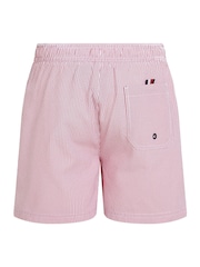 Tommy Hilfiger Light Red Medium Drawstring Swim Shorts - Image 2 of 2