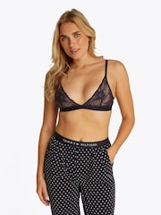 Tommy Hilfiger Black Triangle Bra - Image 1 of 5