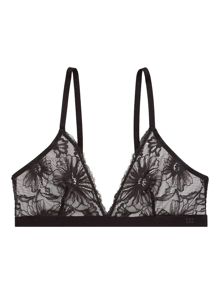 Tommy Hilfiger Black Triangle Bra - Image 5 of 5