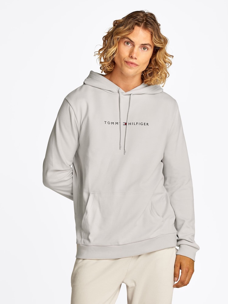 Tommy Hilfiger Grey Lounge Hoodie - Image 2 of 5