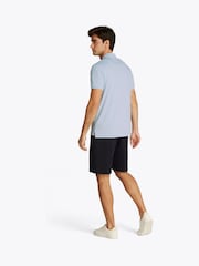 Tommy Hilfiger Blue Regular Fit 100% Cotton Polo Shirt - Image 3 of 6