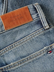 Tommy Hilfiger Blue Denim Mini Flare Shorts - Image 7 of 7