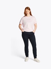 Розовый - Tommy Hilfiger футболка из 100% хлопка классического кроя Curve - Изображение 2 из 6