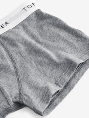 Tommy Hilfiger Chalk White Tommy Hilfiger Signature Essential Boxer Briefs 3 Pack - Image 6 of 6