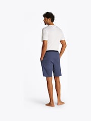 Tommy Hilfiger Blue Jersey Pyjama Shorts - Image 3 of 5