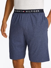 Tommy Hilfiger Blue Jersey Pyjama Shorts - Image 4 of 5