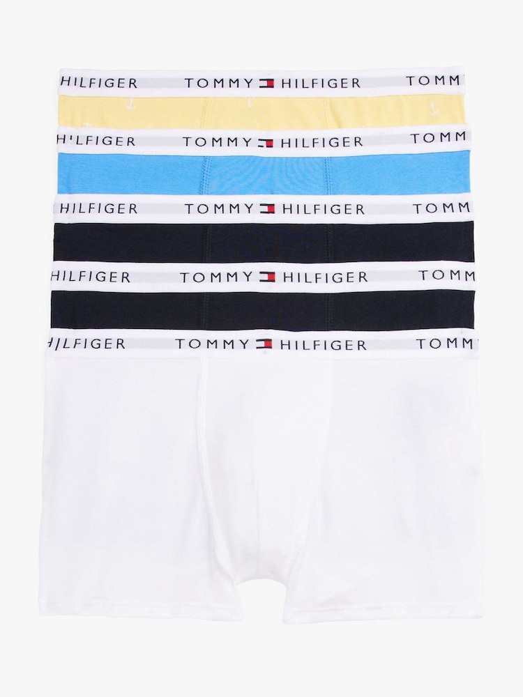 Tommy Hilfiger Multi Signature Essential Trunks 3 Pack - Image 1 of 1