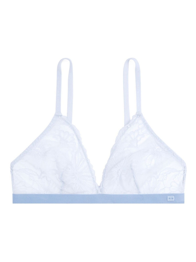 Tommy Hilfiger Blue Triangle Bra - Image 5 of 5 Tommy Hilfiger Blue Triangle Bra - Image 5 of 5