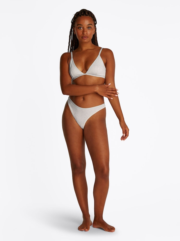 Tommy Hilfiger Grey Thong - Image 1 of 5 Tommy Hilfiger Grey Thong - Image 1 of 5