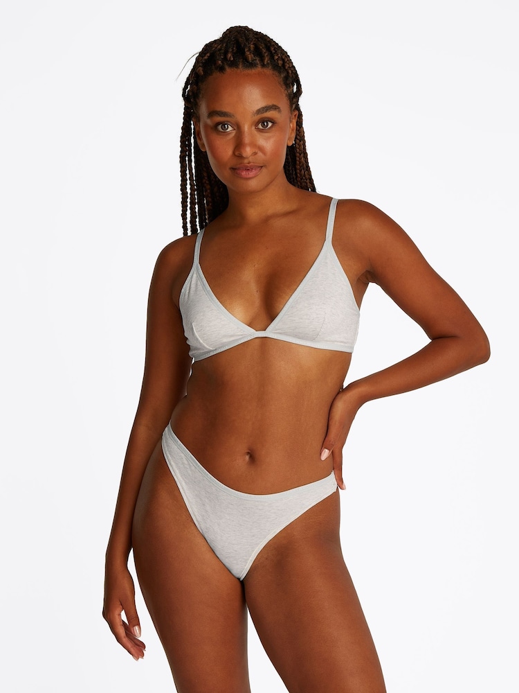 Tommy Hilfiger Grey Thong - Image 2 of 5 Tommy Hilfiger Grey Thong - Image 2 of 5