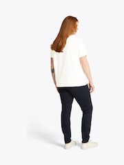Белый - Tommy Hilfiger футболка из 100% хлопка классического кроя Curve - Изображение 3 из 6