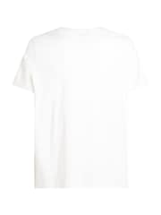 Белый - Tommy Hilfiger футболка из 100% хлопка классического кроя Curve - Изображение 6 из 6