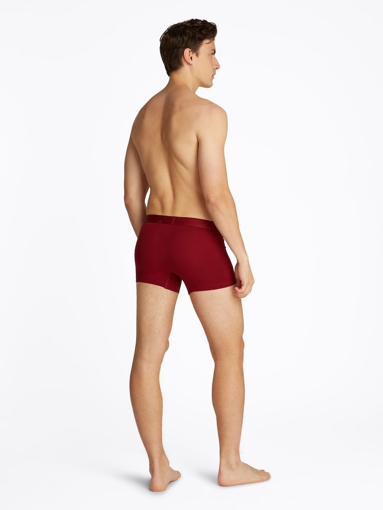 Tommy Hilfiger Blue Trunks 3 Pack - Image 4 of 5