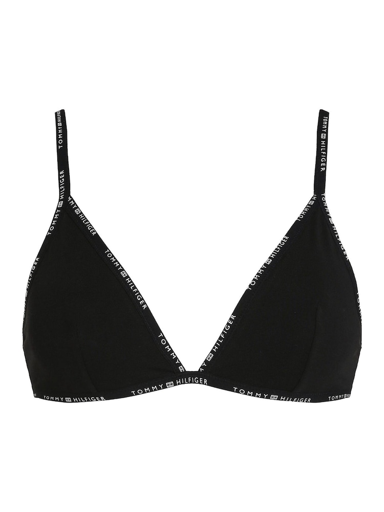Tommy Hilfiger Black Triangle Bra - Image 5 of 5