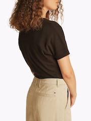 Tommy Hilfiger Brown Blend Midi Skirt - Image 4 of 6
