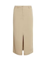 Tommy Hilfiger Brown Blend Midi Skirt - Image 5 of 6