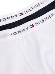 Tommy Hilfiger White Tommy Hilfiger Signature Essential Black Boxer Briefs 2 Pack - Image 5 of 5