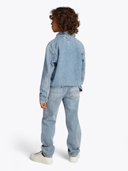 Tommy Hilfiger Blue Ivy Relaxed Denim Jacket - Image 2 of 6