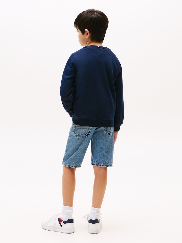 Tommy Hilfiger Blue Flag Sweatshirt - Image 2 of 5