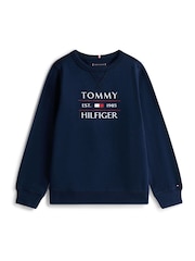 Tommy Hilfiger Blue Flag Sweatshirt - Image 5 of 5