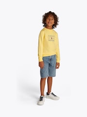 Tommy Hilfiger Yellow Flag Sweatshirt - Image 1 of 1